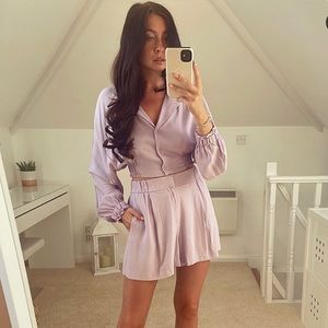 Bloggers favorite zara short and top set